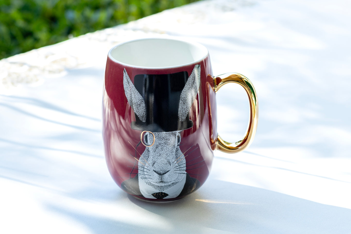 Sweet Living Hipster Rabbit Large Coffee Mug 20oz