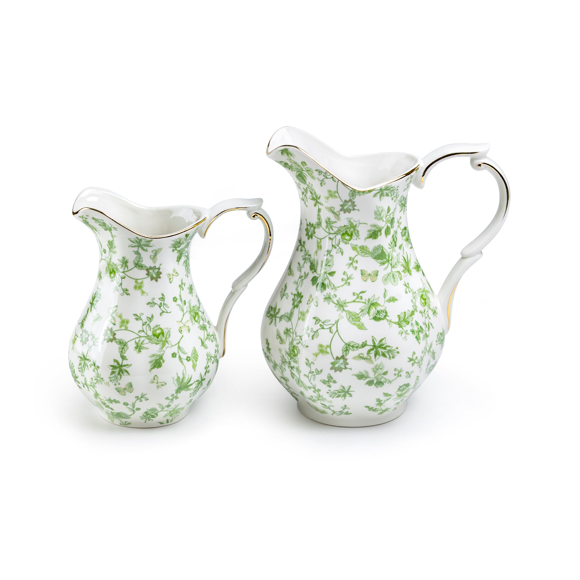 Fine Pitcher Grace Teaware Greeny Garden Fine Porcelain Pitchers – Gracie China Shop