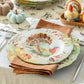 Turkey Autumn Harvest Dessert/Dinner Plate