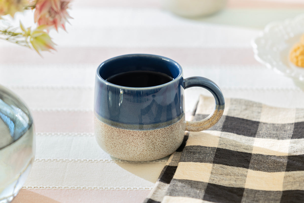 Blue Stone Two-Tone Coffee Mug