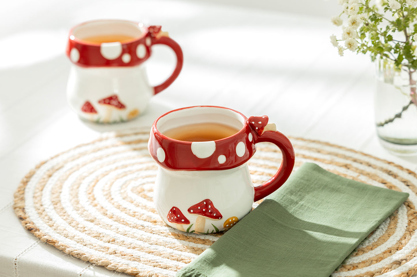 Fairytale Red Mushroom 14oz Mug