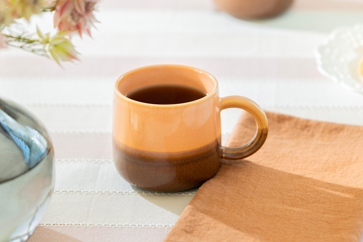 Autumn Amber Two-Tone Coffee Mug