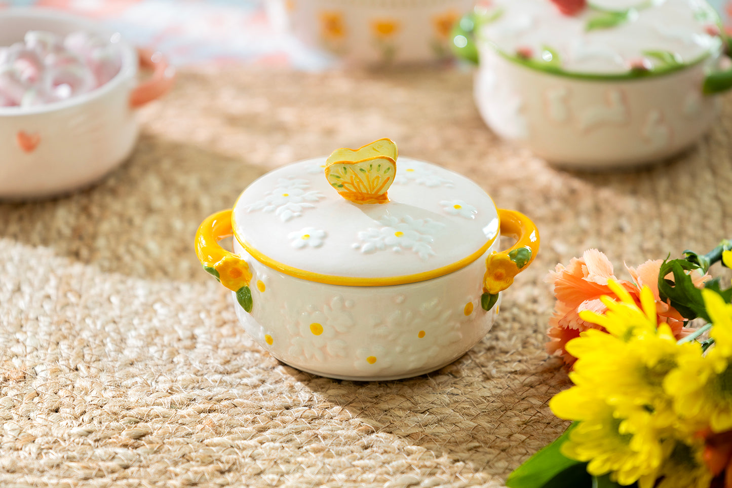 Butterfly Blossom Mini Candy Jar