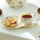 Grace Teaware Christmas Holiday Snowman Tea's Snack Set