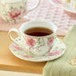 Pink Camellia Fine Porcelain Tea Set