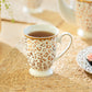 Golden Leopard Fine Porcelain Mug