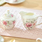 Pink Camellia Fine Porcelain Tea Set