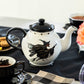 Halloween Witches Brew Teapot with Flying Witch on the back