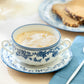 Blue Heritage Toile Fine Porcelain Soup Bowl with Saucer