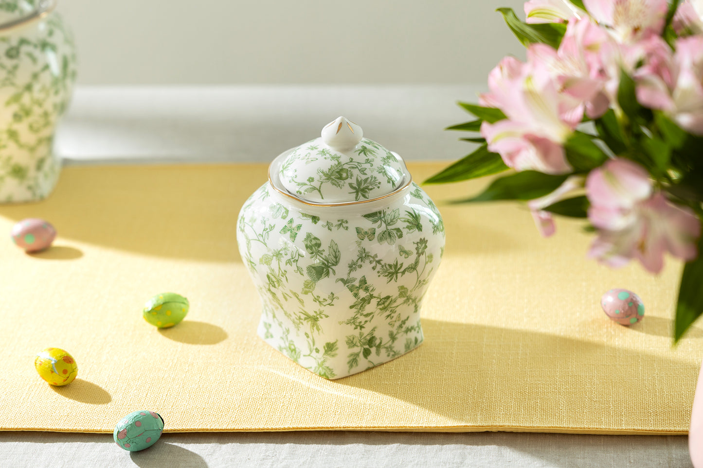 Greeny Garden Fine Porcelain Canisters