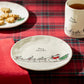 Potter's Studio Santa’s Sleigh Ride Dessert Plate