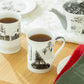 Christmas Tree Car Bone China Mug