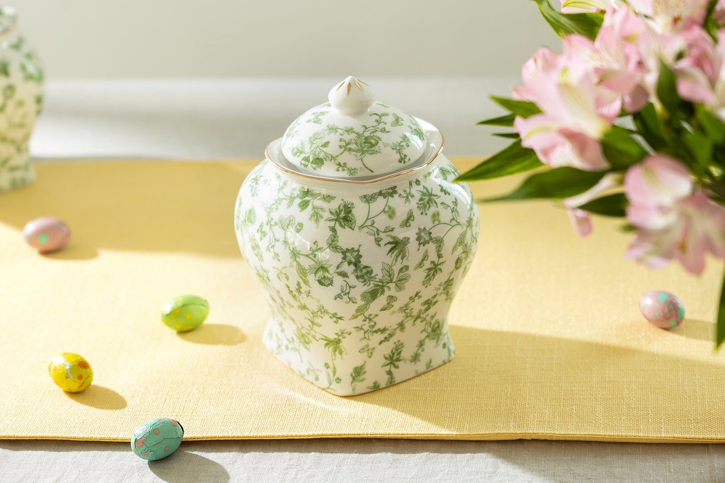 Greeny Garden Fine Porcelain Canisters