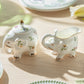 Summer Garden Elephant Fine Porcelain Tea Set