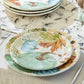Fall Pumpkins with Leaves Dessert/Dinner Plate