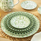 Greeny Garden Fine Porcelain 6.15" Appetizer Plate