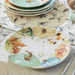 Fall Pumpkins with Leaves Dessert/Dinner Plate