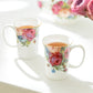 Sandra's Rose with Butterflies Bone China Mug