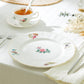 Anna Garden Bone China Dessert / Dinner Plate