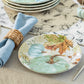 Fall Pumpkins with Leaves Dessert/Dinner Plate