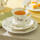 Summer Garden Fine Porcelain Tea Cup and Saucer