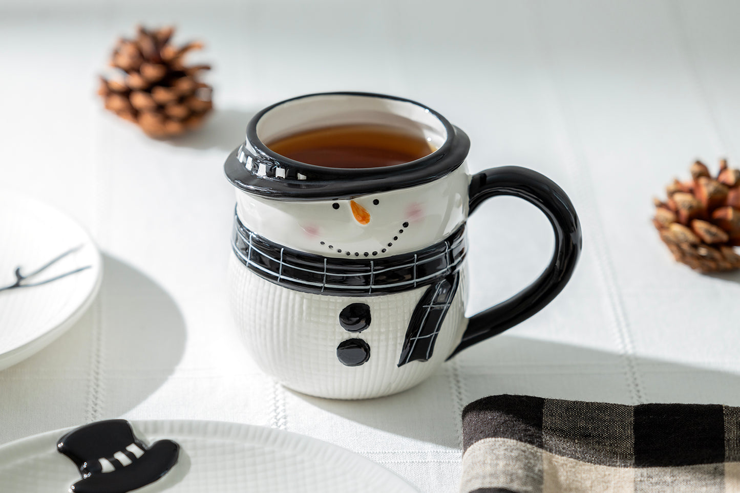 Potter's Studio Happy Snowman Coffee Mug