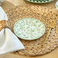 Greeny Garden Fine Porcelain 6.15" Appetizer Plate