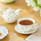 Rose Bud Fine Porcelain Tea For One Set