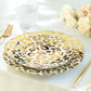 Gold Leopard Fine Porcelain Dessert/Dinner Plate