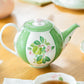 Apple Blossom Bone China Teapot with Gift Box