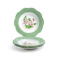 Apple Blossom Lattice Bone China Soup Plate