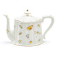 Grace Teaware Summer Garden Fine Porcelain Teapot