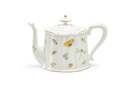 Grace Teaware Summer Garden Fine Porcelain Teapot