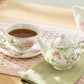 Pink Camellia Fine Porcelain Tea For One Set