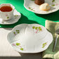 Julia's Clover Garden Fine Porcelain Dessert Plate