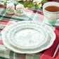Festive Pup and Tree Fine Porcelain Dessert/Dinner Plate