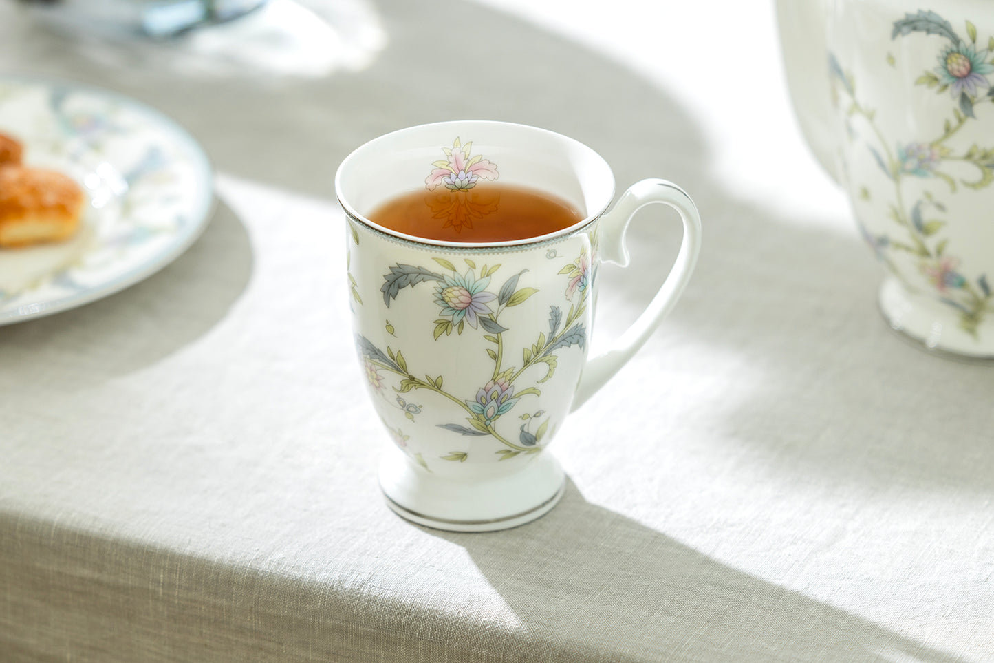 Lotus Garden Bone China Mug