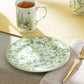 Greeny Garden Fine Porcelain Dessert/Dinner Plate