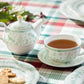 Festive Pup and Tree Fine Porcelain Tea For One Set