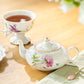 Rose Elegance Fine Porcelain Tea For One Set