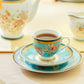 Emperor's Garden Fine Porcelain Cup and Saucer Sets