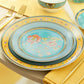 Emperor's Garden Fine Porcelain Dessert/Dinner Plate