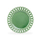 Green Heirloom Fine Porcelain 8" Dessert/10.4" Dinner Plate