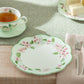 Apple Blossom Bone China Dessert Plate