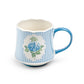 Nantucket Hydrangea Stripe Mug