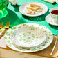7.5" Shamrock Pierced Fine Porcelain Dessert Plate