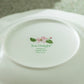 11.75" Apple Blossom Geo Harmony Bone China Oval Serving Platter with Gift Box