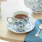 Blue Bird Toile Fine Porcelain Tea Set