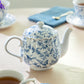 Blue Bird Toile Fine Porcelain Tea Set