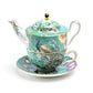 Peacock Lotus Garden Green Tea For One Set